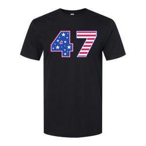 47th Presidential Election Inauguration Day 2025 Usa Flag Softstyle CVC T-Shirt