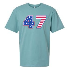 47th Presidential Election Inauguration Day 2025 Usa Flag Sueded Cloud Jersey T-Shirt