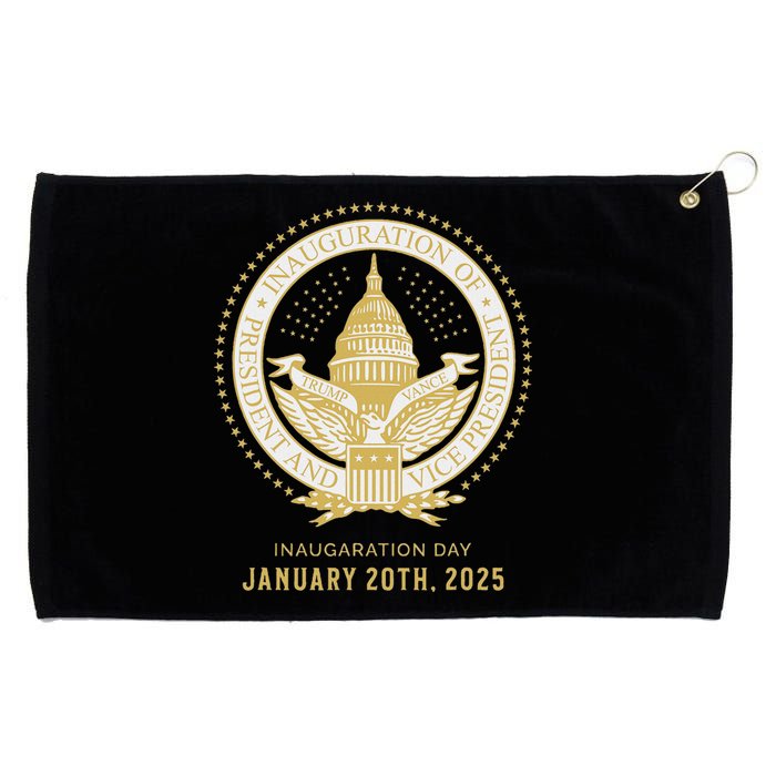 47th Presidential Inauguration President Donald Trump 2025 Grommeted Golf Towel