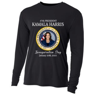 47th President Kamala Harris Inauguration Day January 1 2025 Cooling Performance Long Sleeve Crew