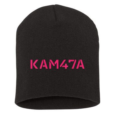 47th President Kamala Harris 2024 First Woman Female Empower Vneck Short Acrylic Beanie