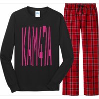 47th President Kamala Harris 2024 First Woman Female Empower Long Sleeve Pajama Set