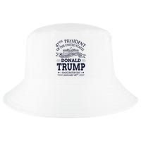 47th President Of The United States Donald Trump Inauguration Cool Comfort Performance Bucket Hat