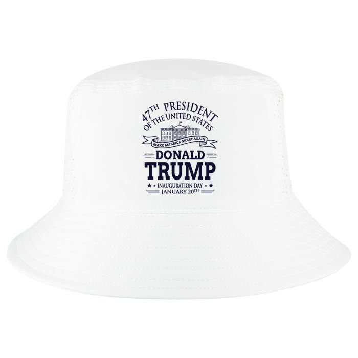 47th President Of The United States Donald Trump Inauguration Cool Comfort Performance Bucket Hat