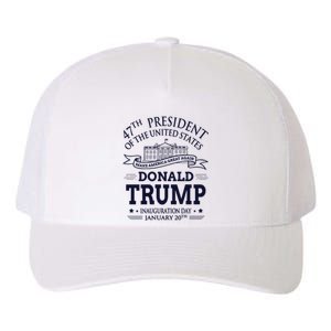 47th President Of The United States Donald Trump Inauguration Yupoong Adult 5-Panel Trucker Hat