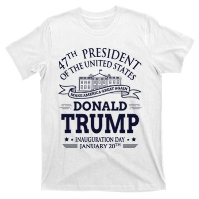 47th President Of The United States Donald Trump Inauguration T-Shirt