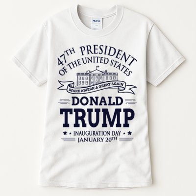 47th President Of The United States Donald Trump Inauguration Tall T-Shirt