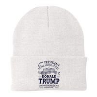 47th President Of The United States Donald Trump Inauguration Knit Cap Winter Beanie