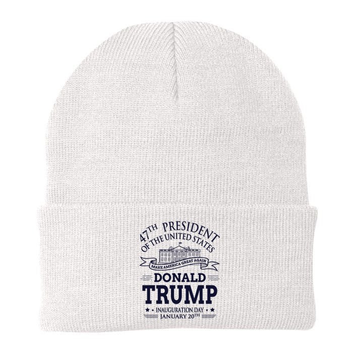 47th President Of The United States Donald Trump Inauguration Knit Cap Winter Beanie