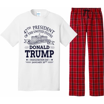 47th President Of The United States Donald Trump Inauguration Pajama Set