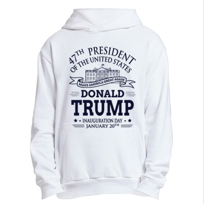 47th President Of The United States Donald Trump Inauguration Urban Pullover Hoodie