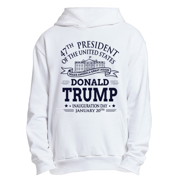 47th President Of The United States Donald Trump Inauguration Urban Pullover Hoodie