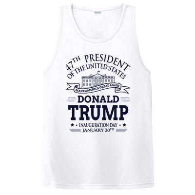 47th President Of The United States Donald Trump Inauguration PosiCharge Competitor Tank