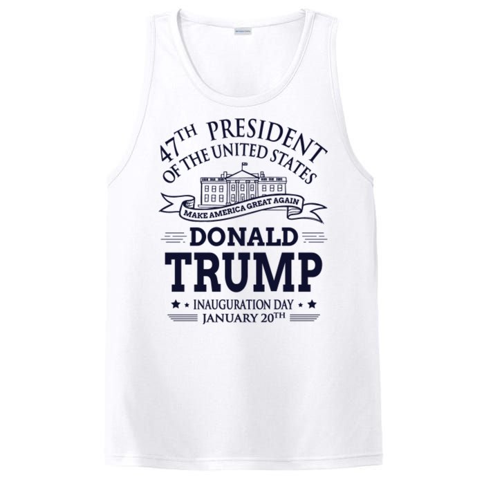 47th President Of The United States Donald Trump Inauguration PosiCharge Competitor Tank