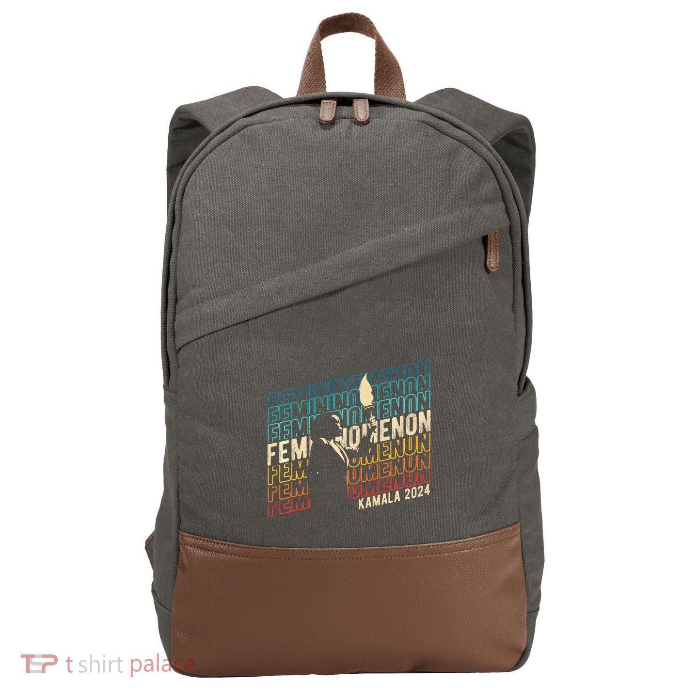 47th President Of The United States Cotton Canvas Backpack
