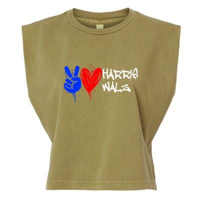47th President Of The United States Garment-Dyed Women's Muscle Tee
