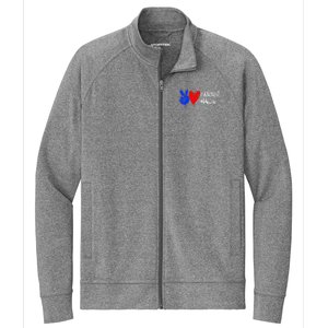 47th President Of The United States Stretch Full-Zip Cadet Jacket