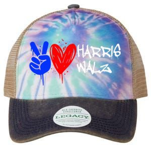 47th President Of The United States Legacy Tie Dye Trucker Hat