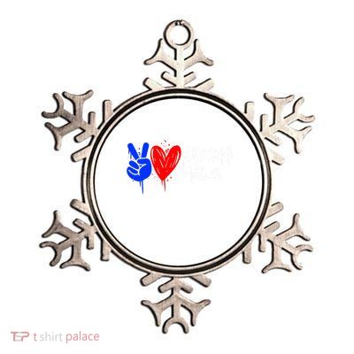 47th President Of The United States Metallic Star Ornament