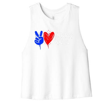 47th President Of The United States Women's Racerback Cropped Tank