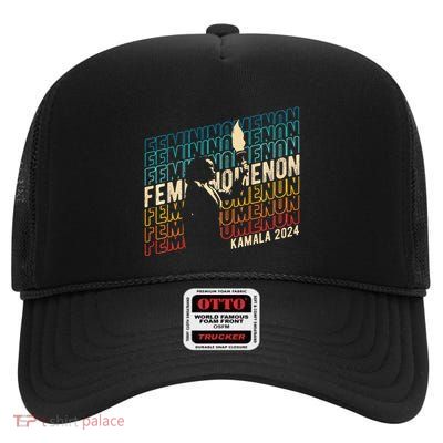 47th President Of The United States High Crown Mesh Back Trucker Hat