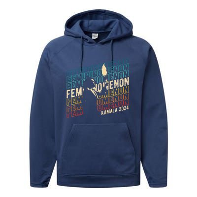 47th President Of The United States Performance Fleece Hoodie