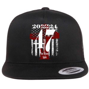 47th President Trump Assassination Flat Bill Trucker Hat