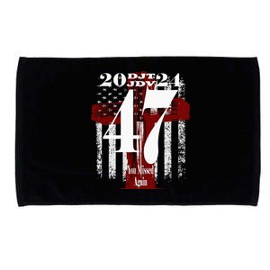 47th President Trump Assassination Microfiber Hand Towel