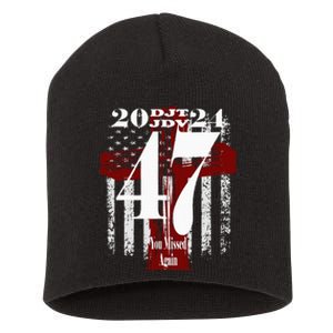 47th President Trump Assassination Short Acrylic Beanie