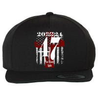 47th President Trump Assassination Wool Snapback Cap