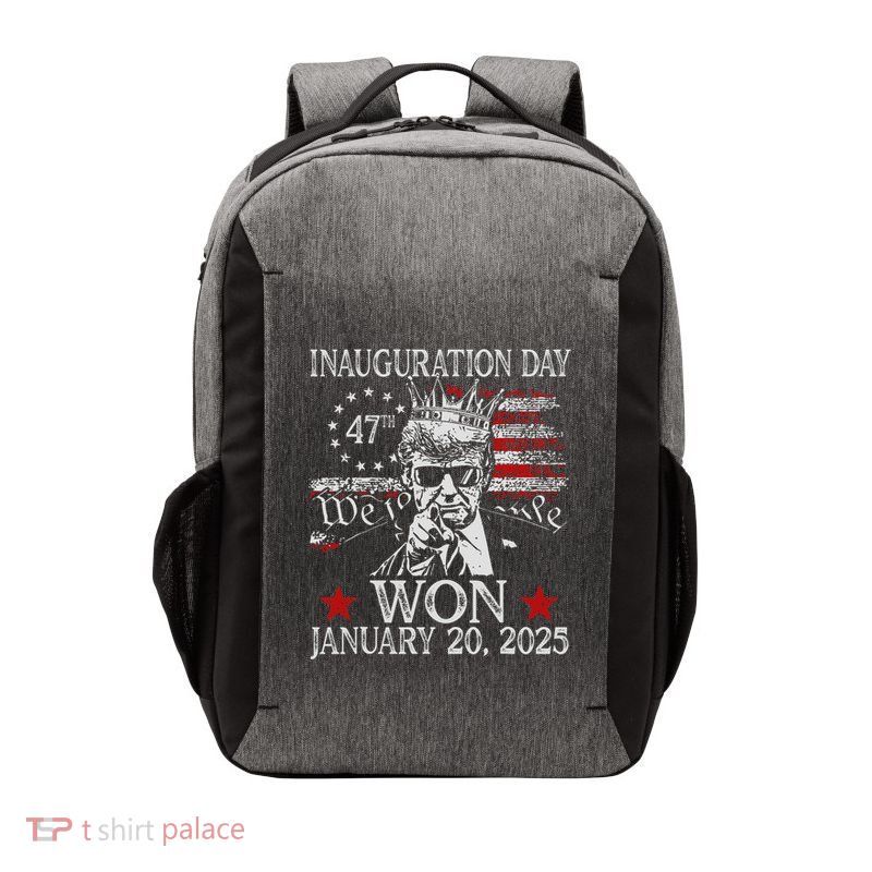 47th President Trump Inauguration Day January 20 2025 Design Vector Backpack