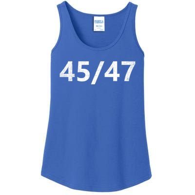 45/47 Pro Trump For President 2024 45 / 47 Republican Gift Ladies Essential Tank