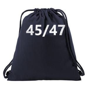 45/47 Pro Trump For President 2024 45 / 47 Republican Gift Drawstring Bag