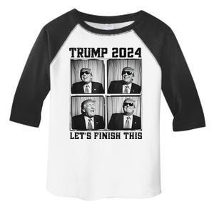 47th President Trump Second Term LetS Finish This Trump Toddler Fine Jersey T-Shirt