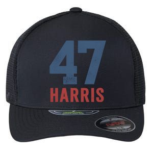 47th President Usa Harris Retro Flexfit Unipanel Trucker Cap