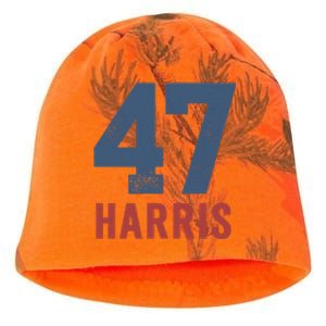 47th President Usa Harris Retro Kati - Camo Knit Beanie