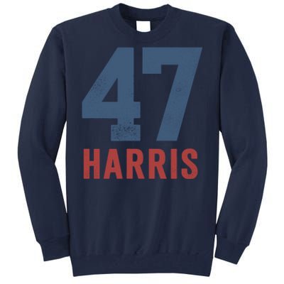 47th President Usa Harris Retro Tall Sweatshirt