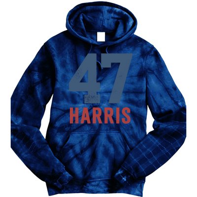 47th President Usa Harris Retro Tie Dye Hoodie