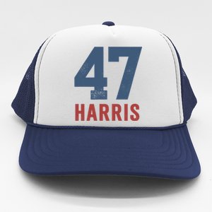 47th President Usa Harris Retro Trucker Hat