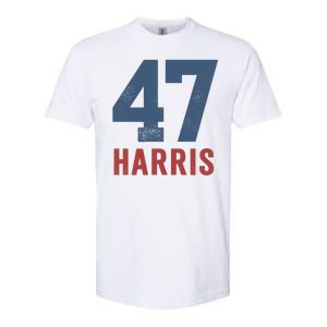 47th President Usa Harris Retro Softstyle CVC T-Shirt