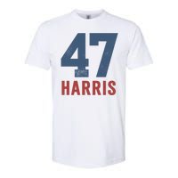 47th President Usa Harris Retro Softstyle CVC T-Shirt