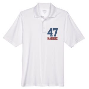 47th President Usa Harris Retro Men's Origin Performance Piqué Polo