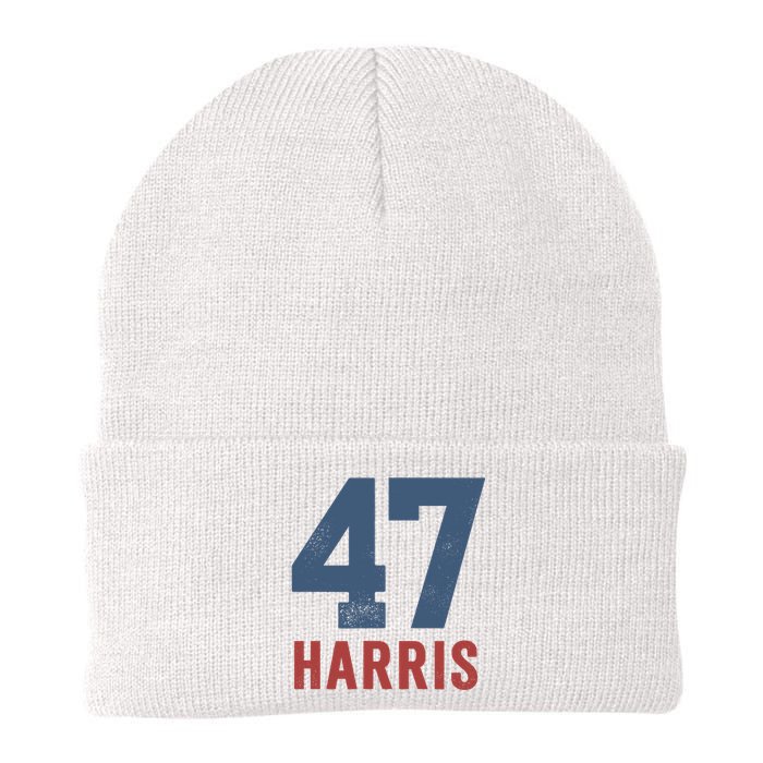 47th President Usa Harris Retro Knit Cap Winter Beanie