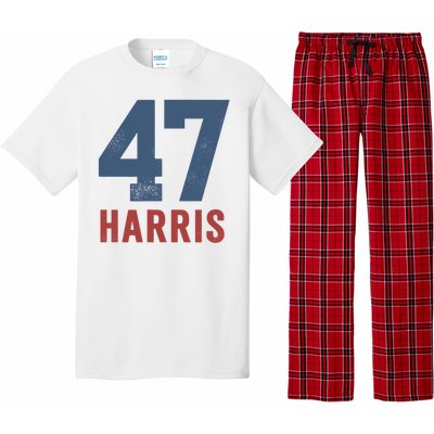 47th President Usa Harris Retro Pajama Set