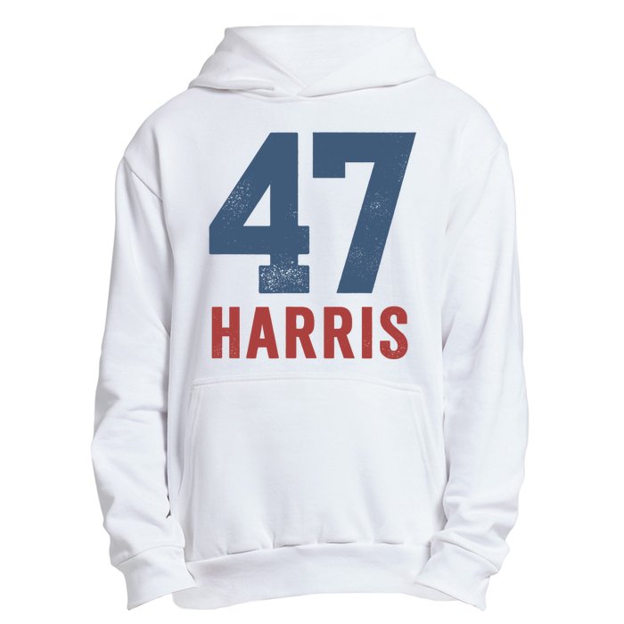 47th President Usa Harris Retro Urban Pullover Hoodie