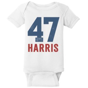 47th President Usa Harris Retro Baby Bodysuit