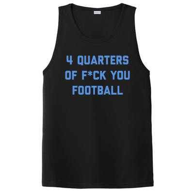 4 Quarters Of F You Football PosiCharge Competitor Tank