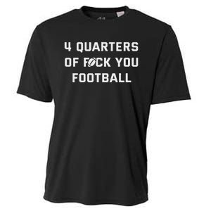 4 Quarters Of F You Football Cooling Performance Crew T-Shirt