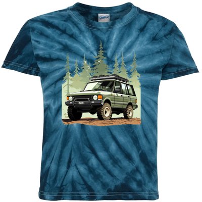 4x4 Rover Kids Tie-Dye T-Shirt