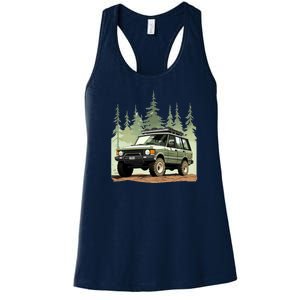 4x4 Rover Women's Racerback Tank